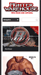 Mobile Screenshot of fighterwarehouse.com
